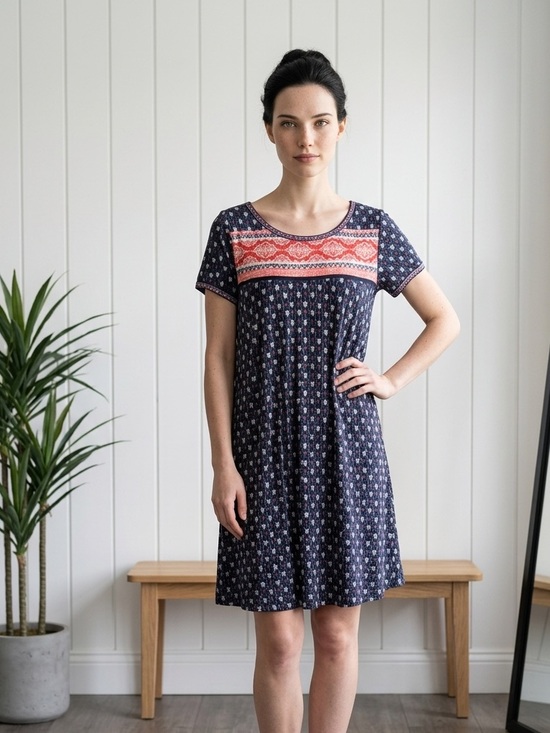 Max Edition Dresses & Skirts - Max Edition Navy, Red and White Sundress Casual Resort Wear